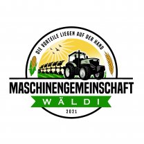 Logo et lien vers la page de commande de Maschinengemeinschaft Wäldi